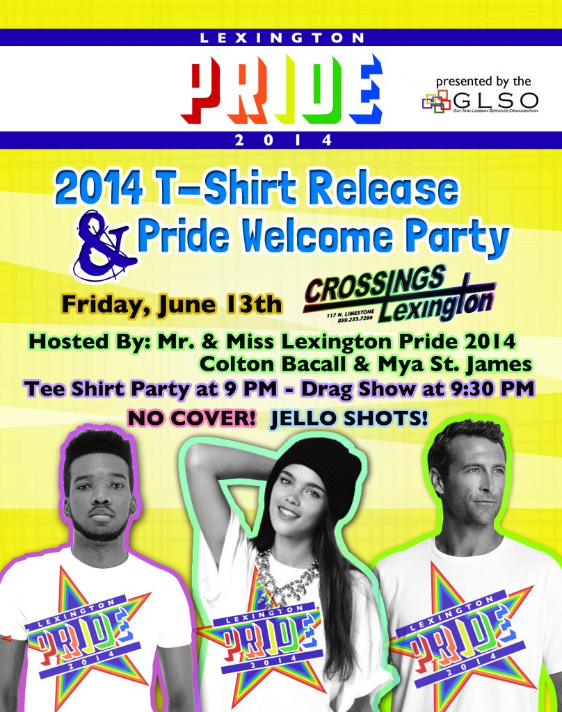 Pride 2014 T-Shirt Release Party